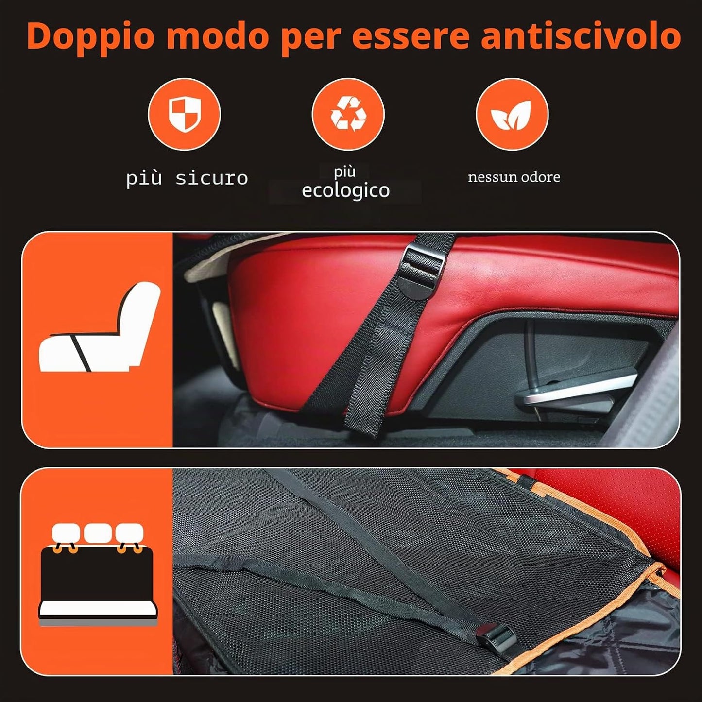 Estensore per Sedile Auto per Cani