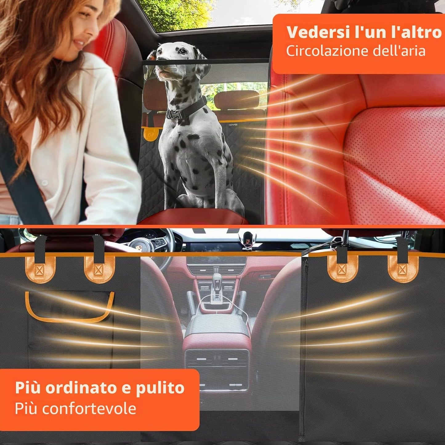 Estensore per Sedile Auto per Cani